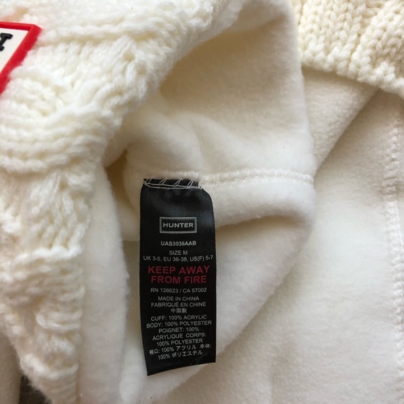 Hunter Tall Cable Knit Socks - Picture 3 of 3